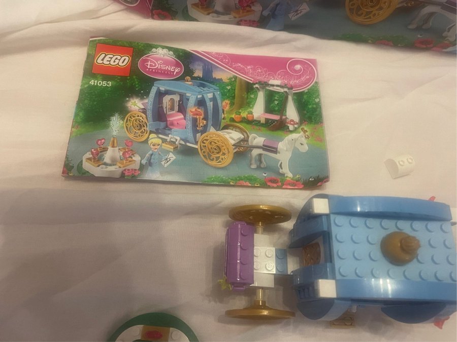 LEGO Disney Princess Askungens förtrollade vagn 41053 - komplett!