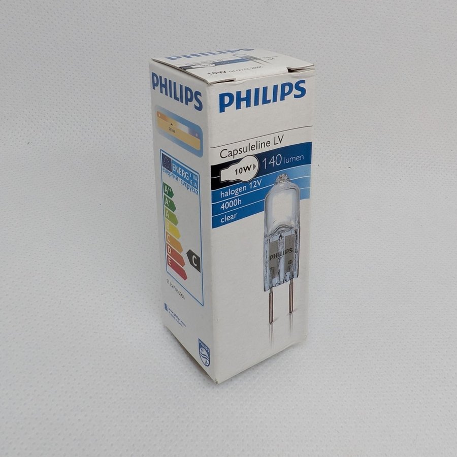 Philips Capsuleline LV 10W 140 lumen halogenlampa