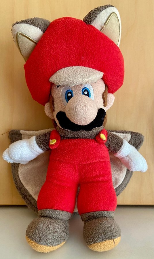 Super Mario - Plyschfigur - Raccoon Mario