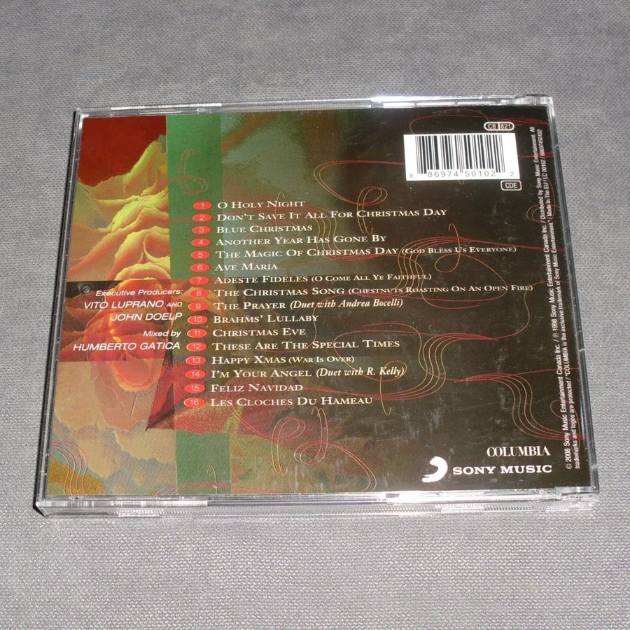 CD-skiva: These are special times - Celine Dion, Julmusik, jul