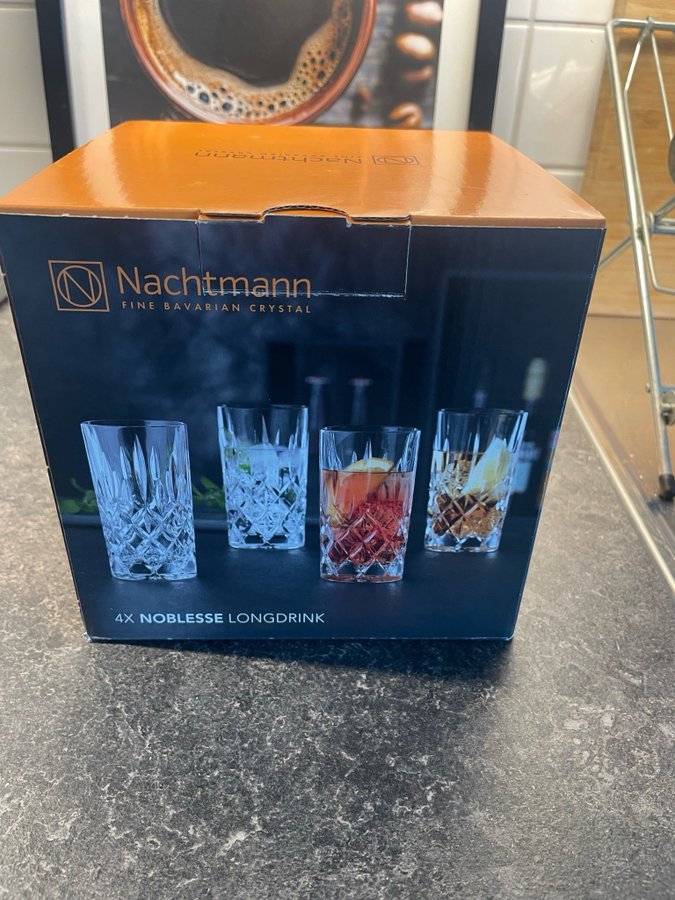 4 st Nachtmann Noblesse Longdrink Glas