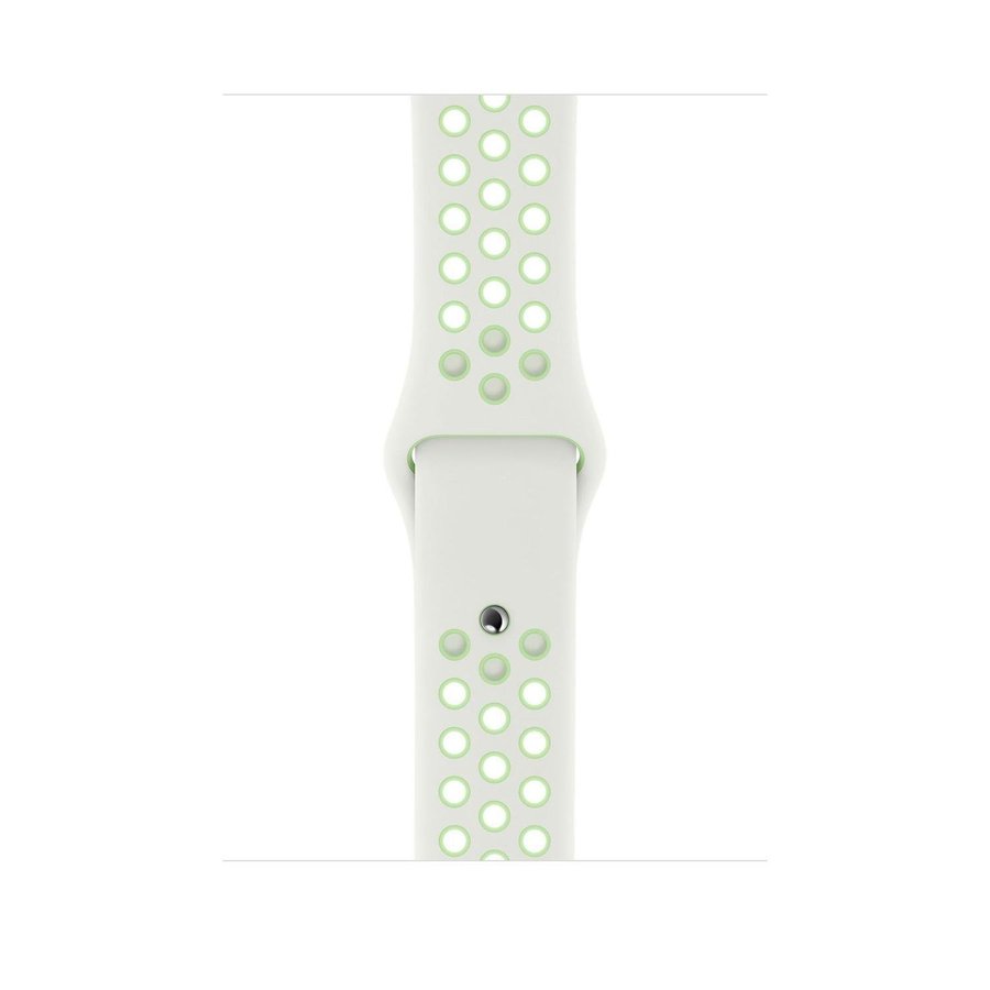 Sportband 44/45/46/49mm (M/L) Apple Watch Armband - LJUSGRÅ / LIMEGRÖN