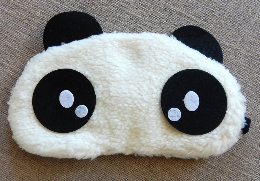 Ögonmask - Panda - 1-3 dagars leverans - Sovmask - Ögonbindel - Hög kvalitet!