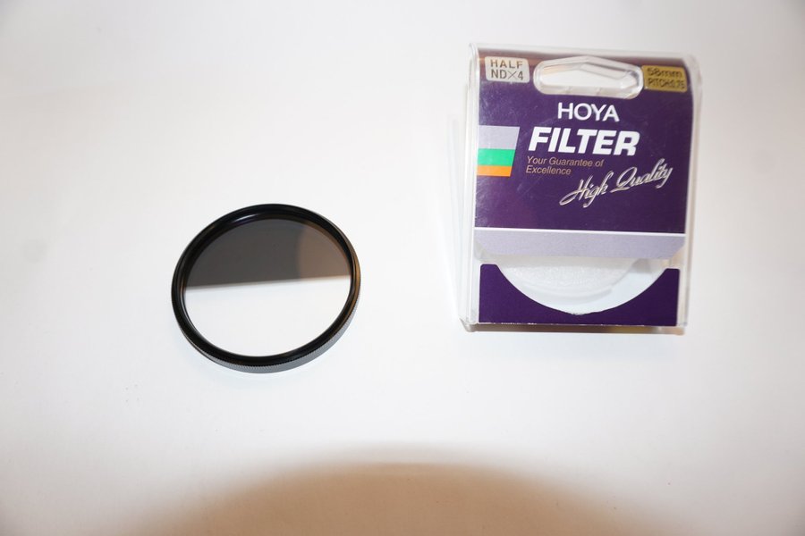 Hoya Filter Halv ND x4 59mm i nyskick med original ask