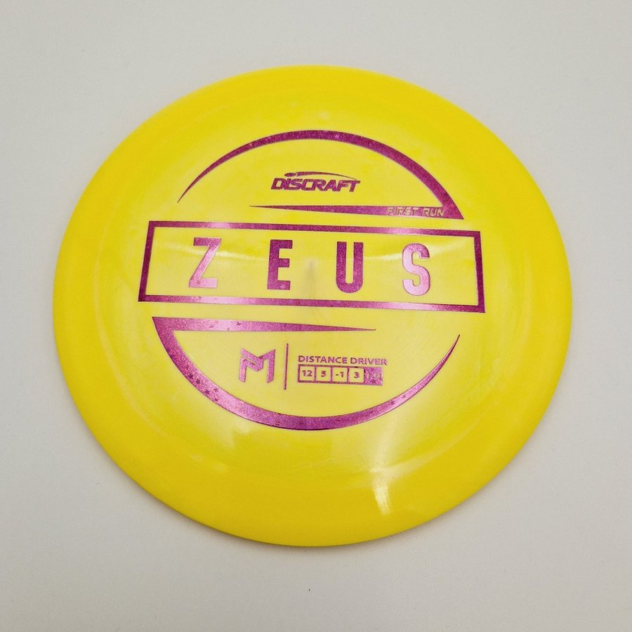 FIRST RUN Discraft ESP Zeus Driver Paul McBeth Discgolf Frisbee Frisbeegolf