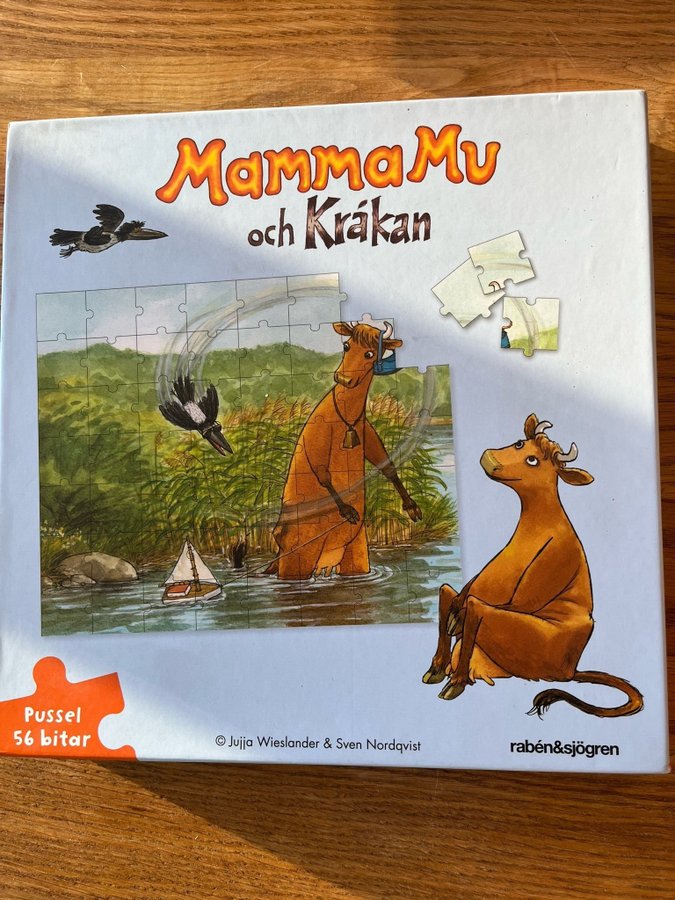 Pussel Mamma Mu och Kråkan, 3 år plus