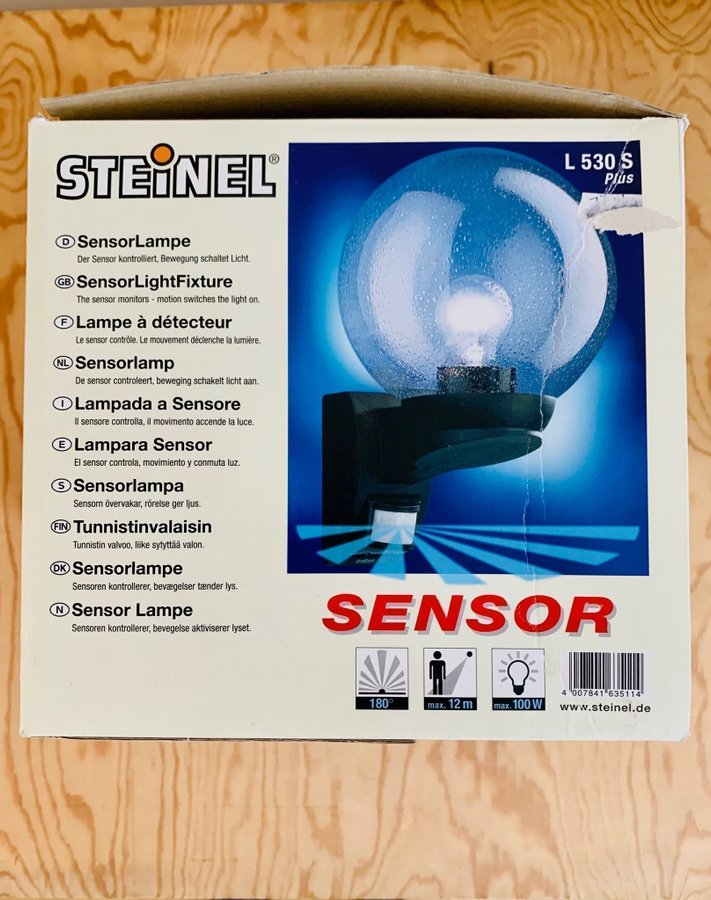 LAMPA SENSOR STEINEL • L 530 S PLUS • ARVEGODS