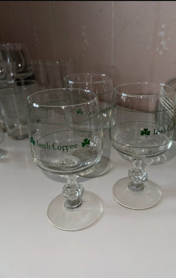 Vintage Irish Coffee Glas