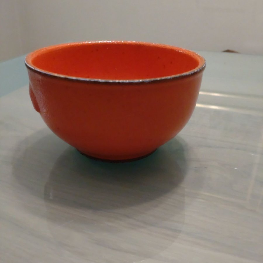 Orange Vintage Retro skål