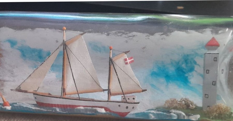 Ship in a bottle swedish 1900 1th part