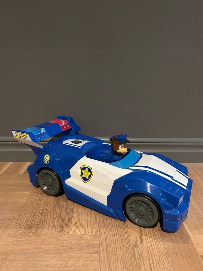 Megabil från Paw Patrol - Chase ca 45 cm - i jättefint skick!