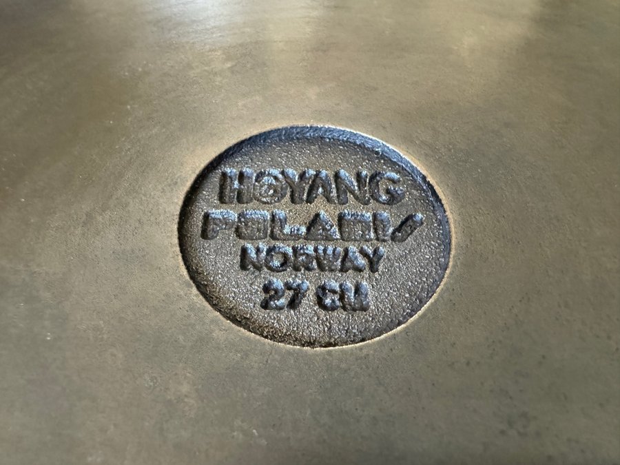 Hoyang polaris grillpanna 27 cm - gjutjärn