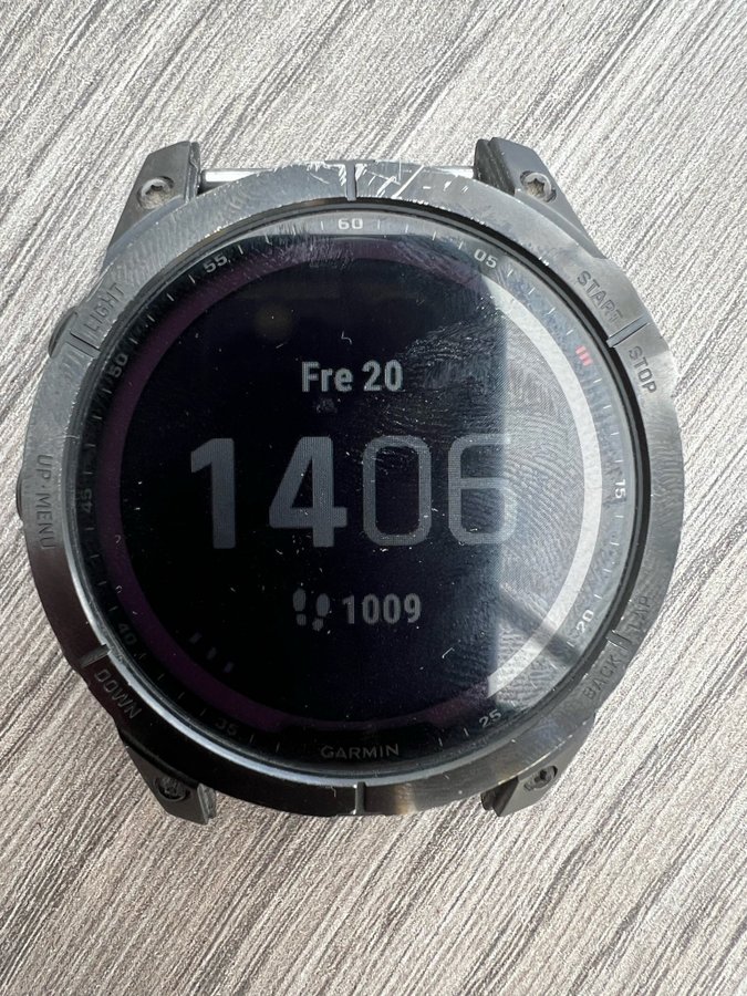 Garmin Fenix 7 Sapphire Solar - Svart