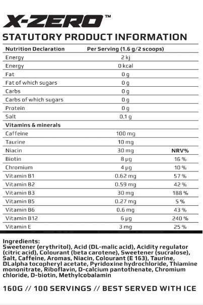 X-gamer | X-Shotz 500st | Koffein / Pulverbaserad Energidryck