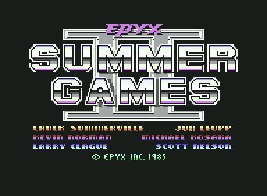 Commodore 64 [DISK]: SUMMER GAMES II