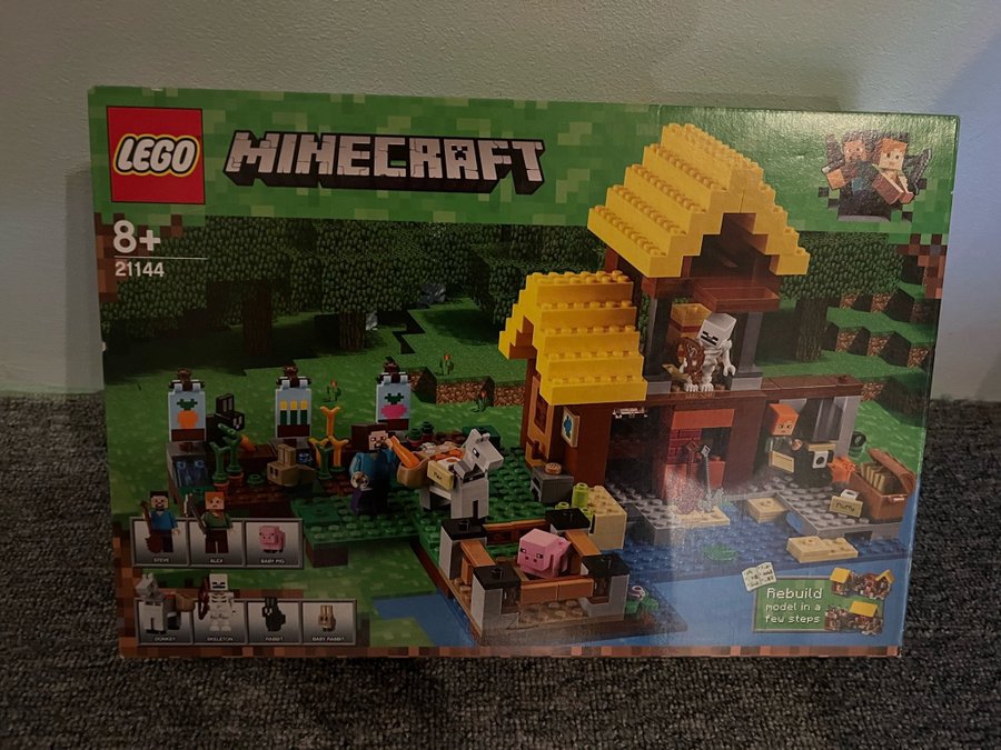 Uåbnet - 21144 LEGO Minecraft The Farm Cottage