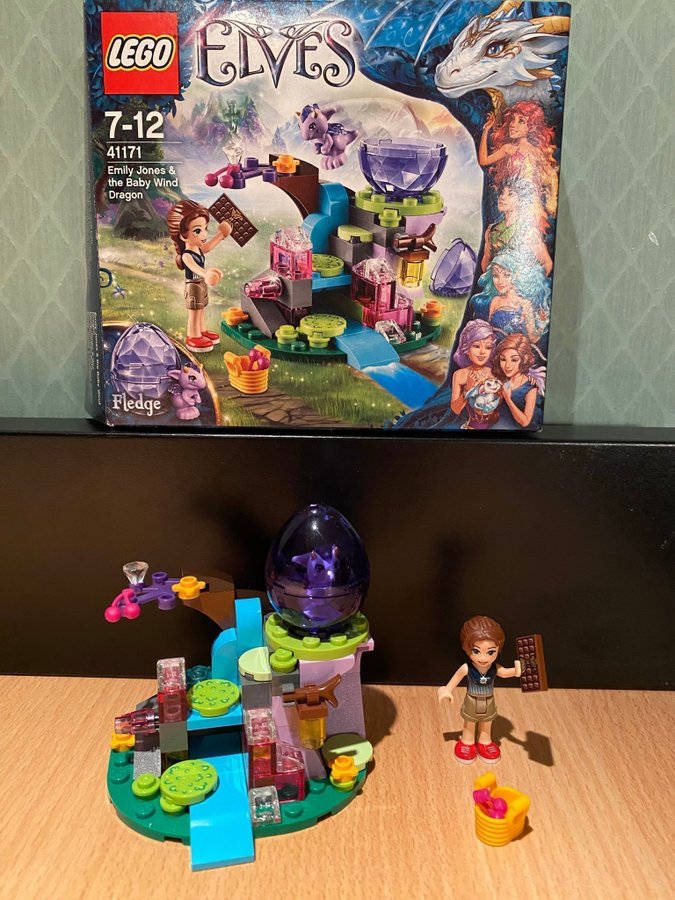 Lego Elves 41171 Emily Jones och den lilla vinddraken