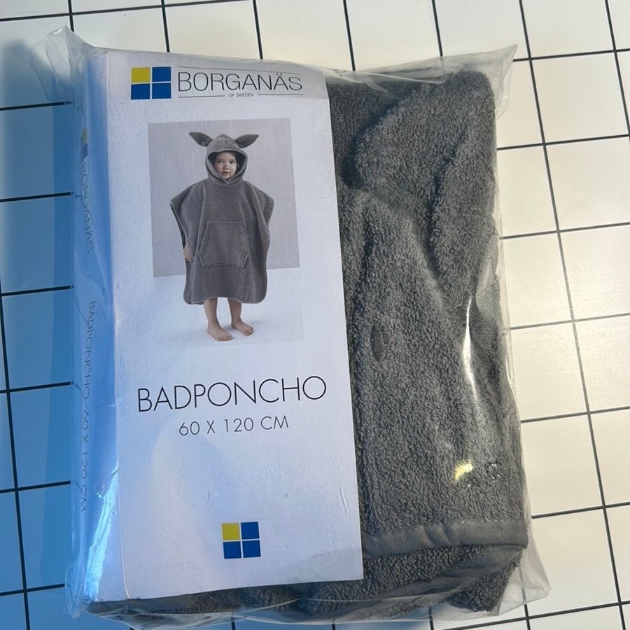 Badponcho helt ny