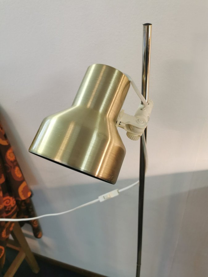 Swedish design Belid floorlamp~1970~brass~