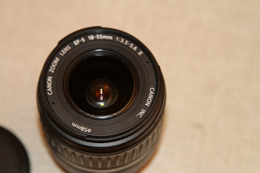 CANON EF-S 18-55mm AF 1:3,5-5,6 II ZOOMOBJEKTIV