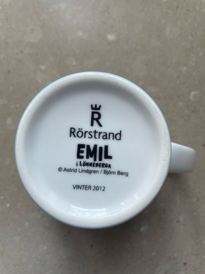 Mugg kopp Rörstrand Emil i Lönneberga