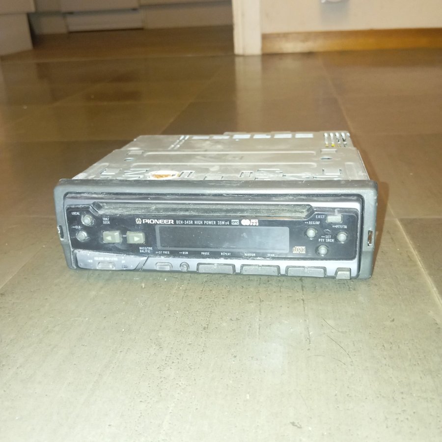 Pioneer DEH-34SR Bilstereo. Bilradio.