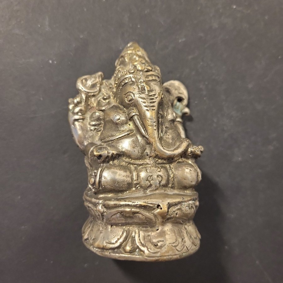 RETRO/VINTAGE LORD GANESHA I METALL SILVER?