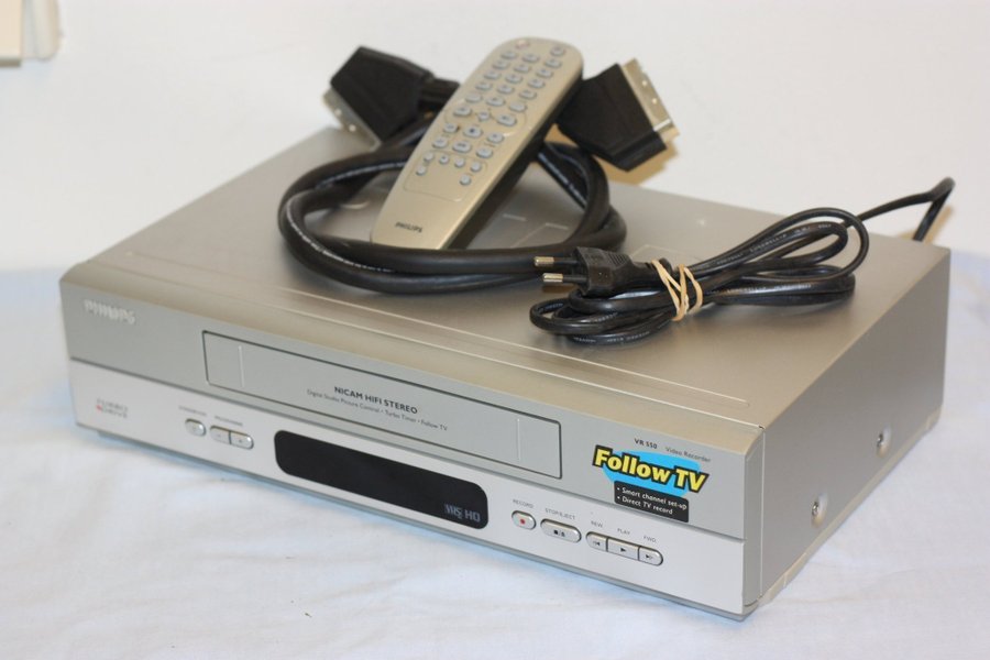 Videobandspelare/VHS Philips modell VR 550/02