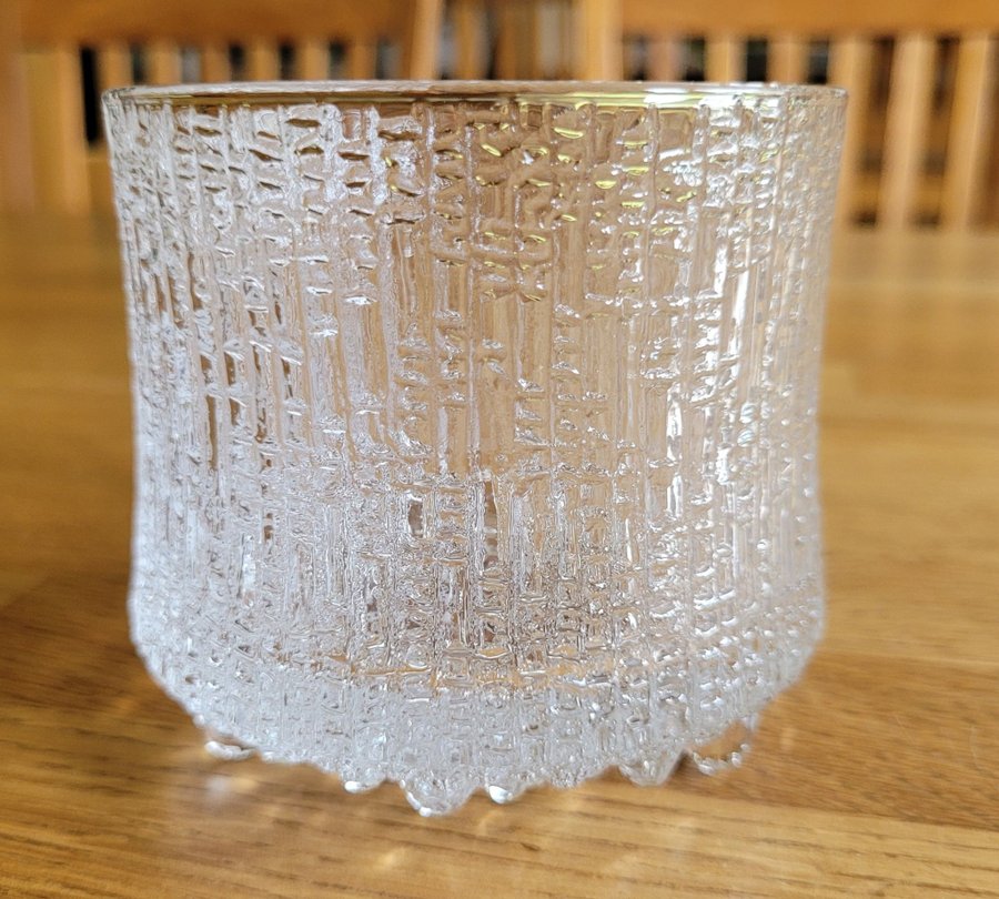 Iittala Ultima Thule stort glas / liten skål