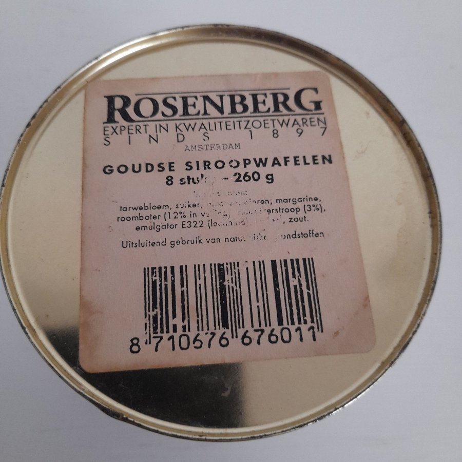 Burk Rosenberg - Goudse Siroopwafelen