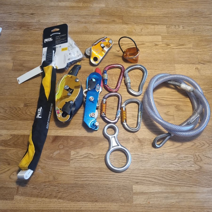 Petzl klätterutrustning