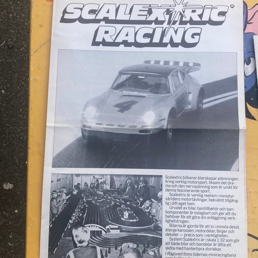 Scalextric tidningar