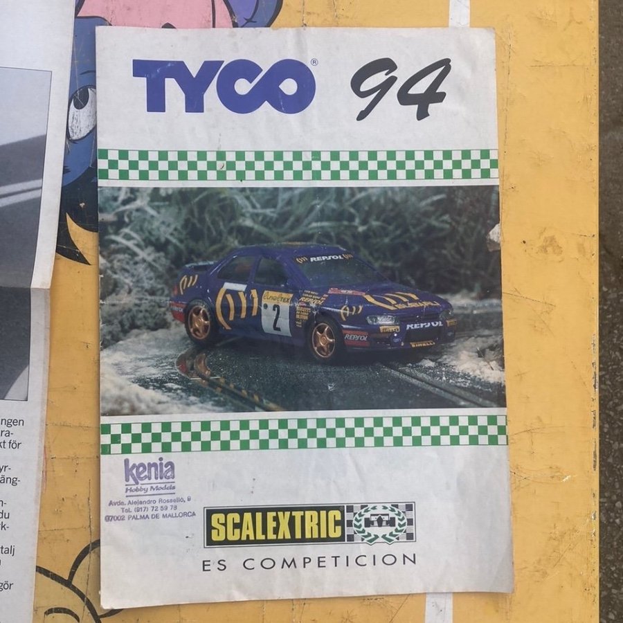 Scalextric tidningar