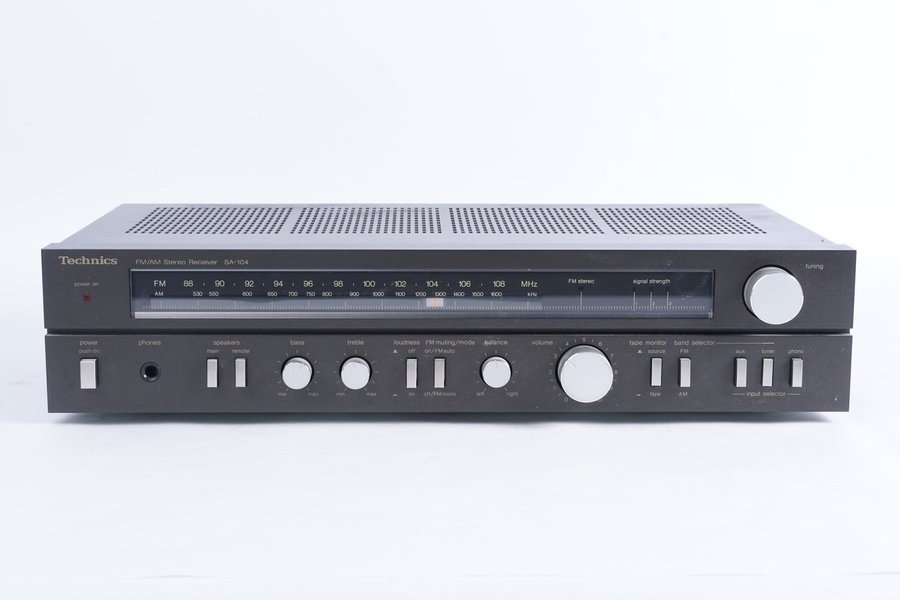 Technics SA-104 Stereo Receiver Amplifier