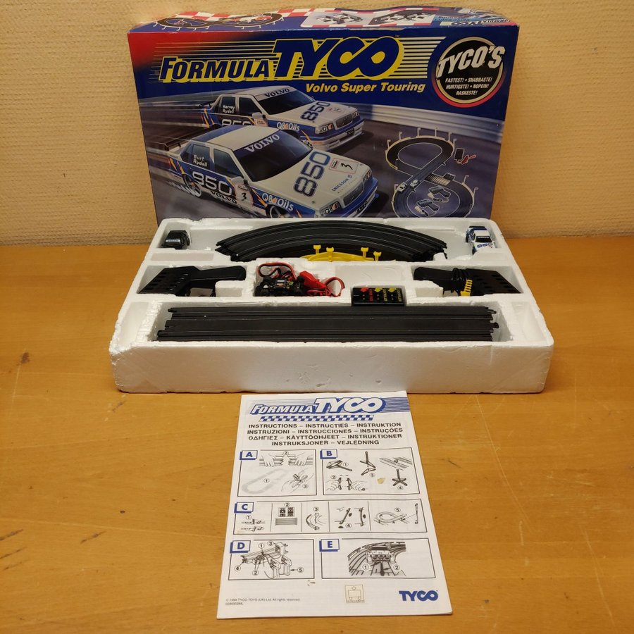 Formula Tyco - Volvo Super Touring inkl 3 st bilar