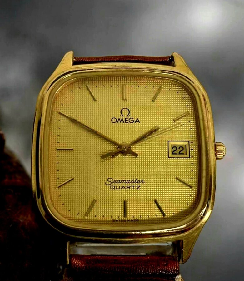 Vintagee the Legendary Golden Shadow Seamaster Herrklocka 1985