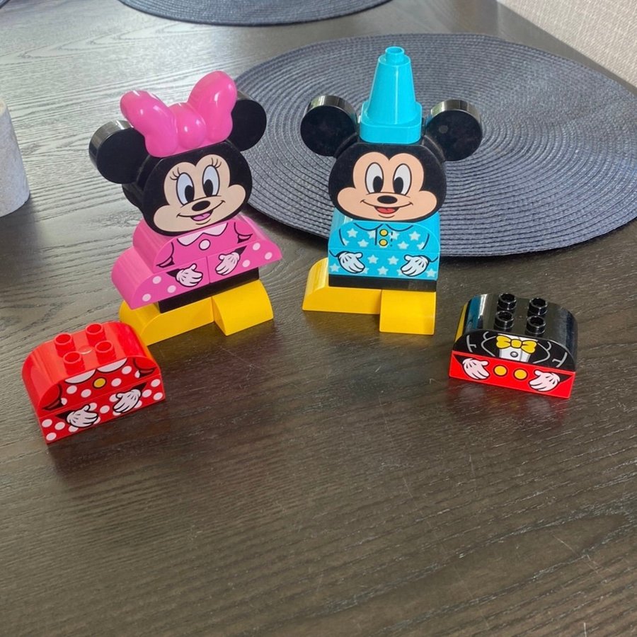 Lego Duplo Mickey Mouse och Minnie Mouse