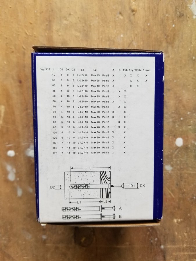 Spikplugg 6x35 mm