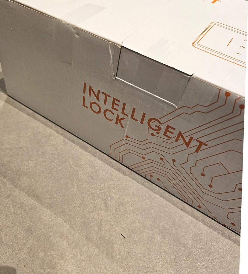 Nytt! Intelligent Lock X1-Tuya Svart