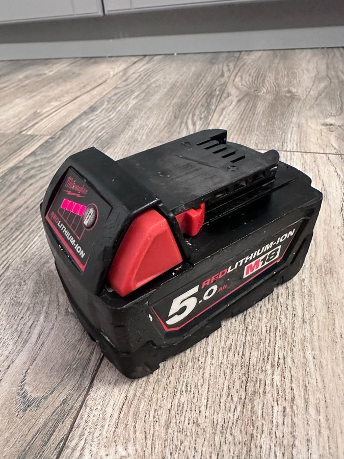 Milwaukee M18B5 M18 5.0 Ah batteri