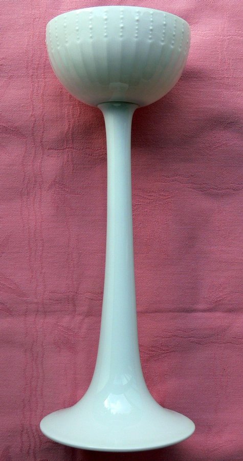 Väldigt stor elegant ljusstake Rosenthal retro 29sm