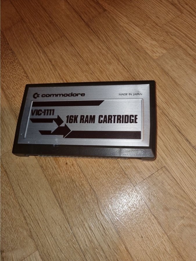 Commodore 16K RAM Cartridge till VIC-20