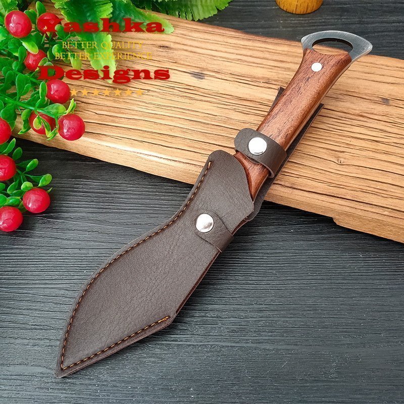 Hand Forged 6 Inch Boning Knife Chef Butcher Kitchen BBQ Tool Camping Machete