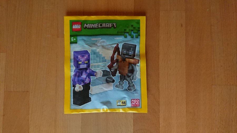 Lego Minecraft 662401 - Stray, Crystal Knight and Shooter NY  OÖPPNAD