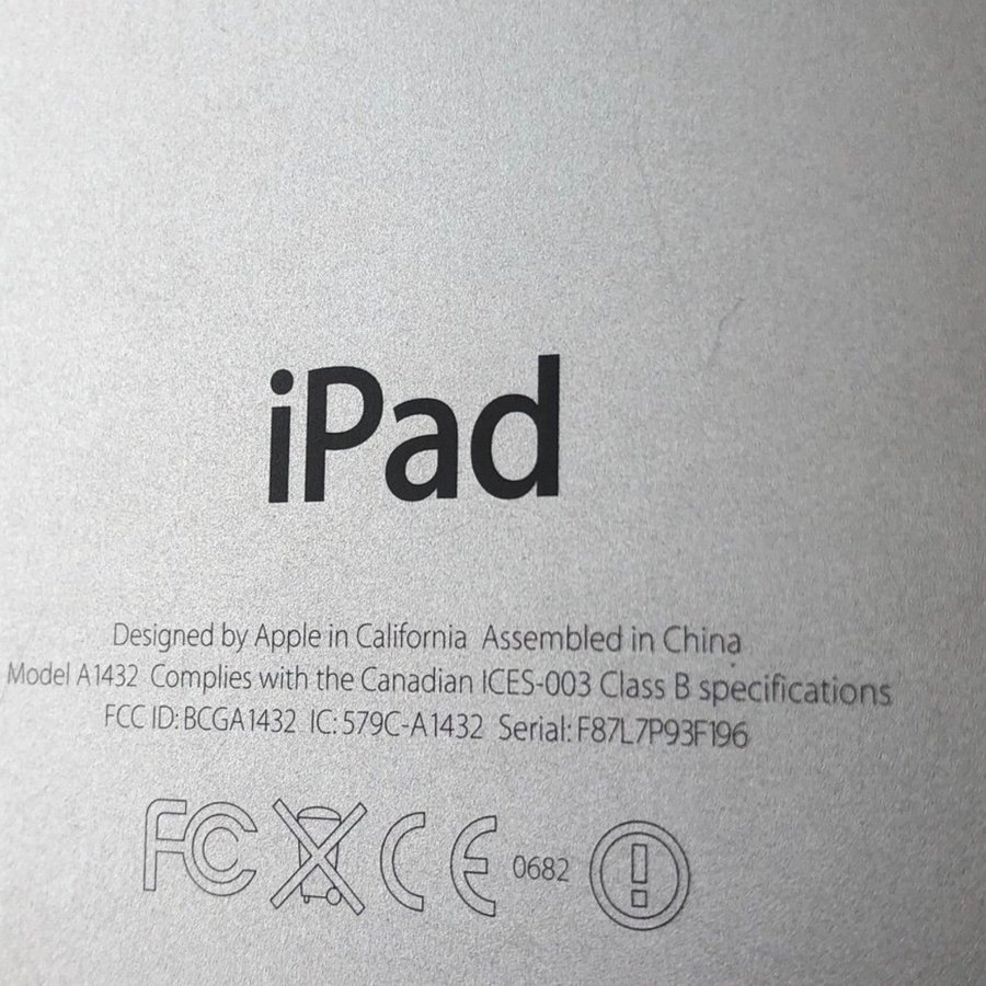 iPad A1432 Defective