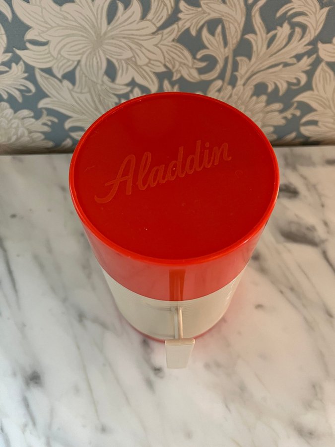 Äldre TERMOSFLASKA Super Food Flask ALLADIN vintage RETRO termos SUPERFINT SKICK