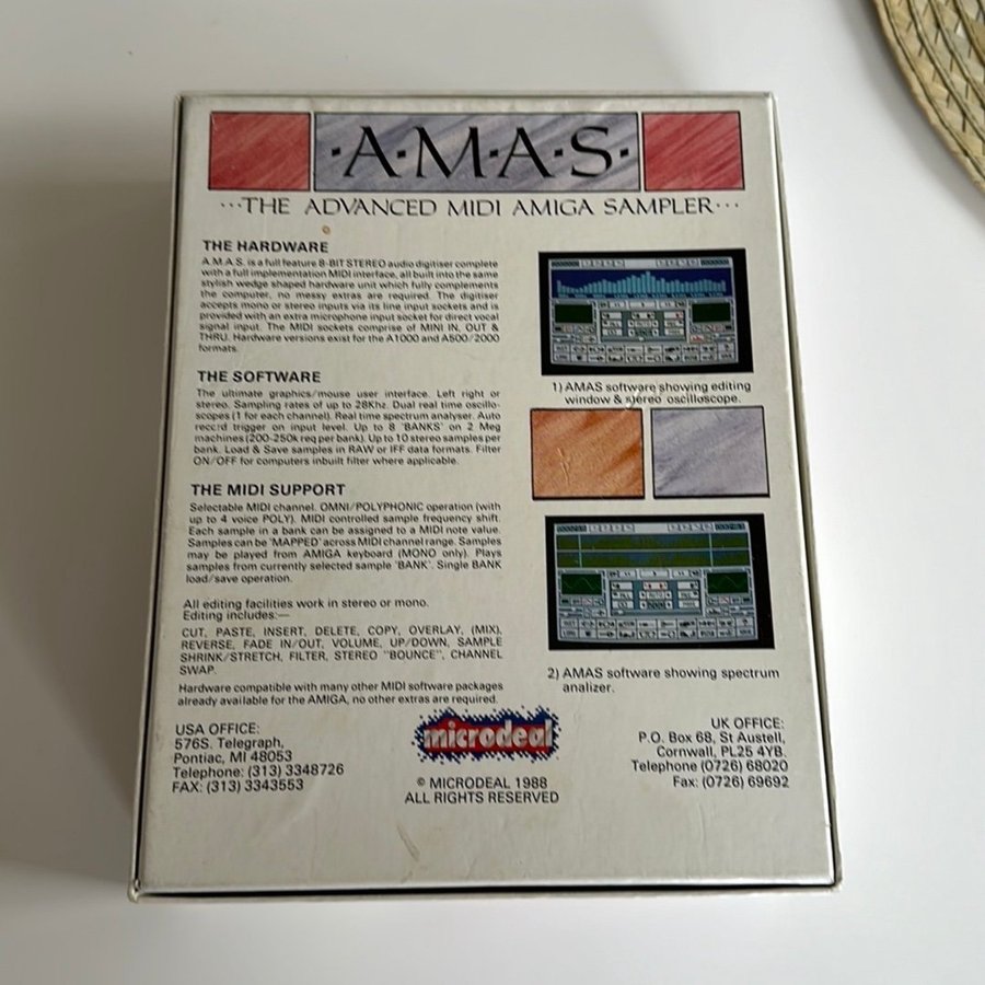 A.M.A.S. - The Advanced Midi Amiga Sampler