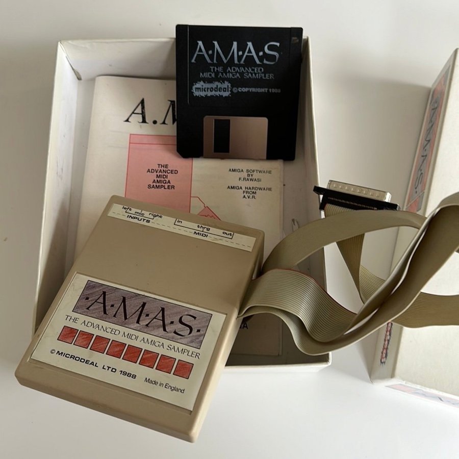 A.M.A.S. - The Advanced Midi Amiga Sampler