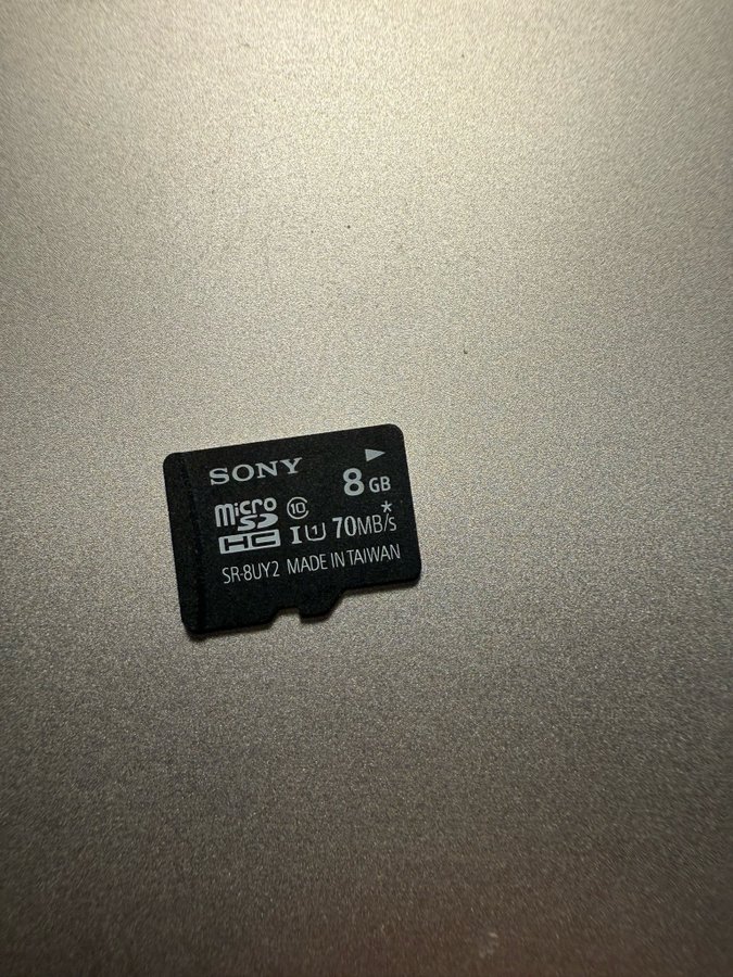 Sony Micro SD-kort 8GB