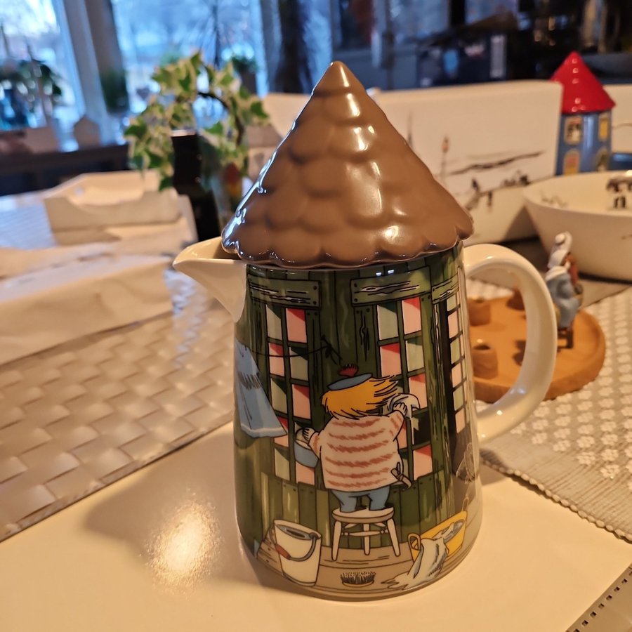 Moomin mumin badhuset med Lock